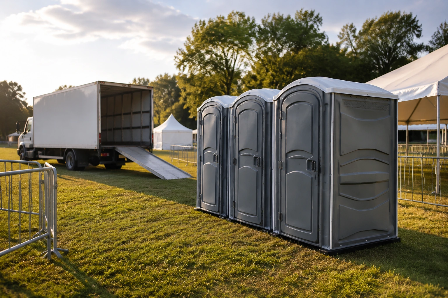 Portable restroom rental planning for Clear Spring, MD
